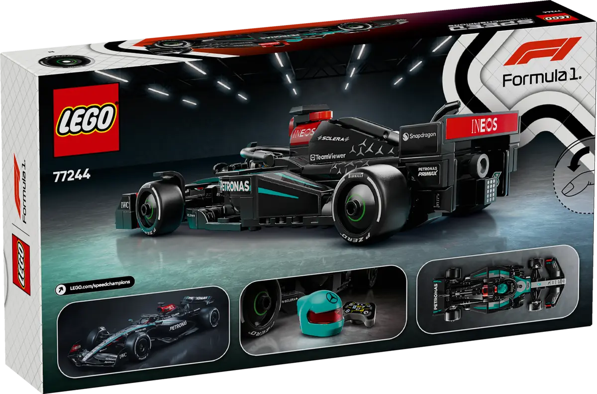 LEGO Speed Champoin Mercedes Amg F1 W15 Race Car 10+ 267Pcs 77244