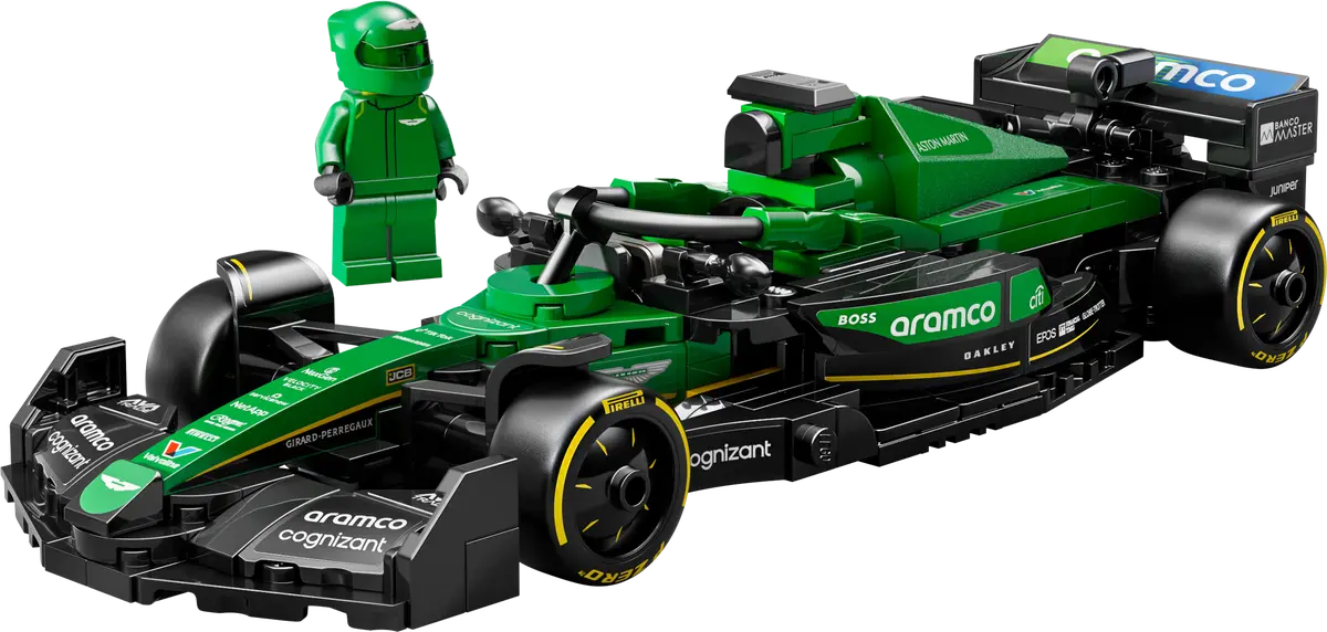 LEGO Speed Champions Aston Martin Aramco F1® AMR24 Race Car 269 Pieces Multicolour