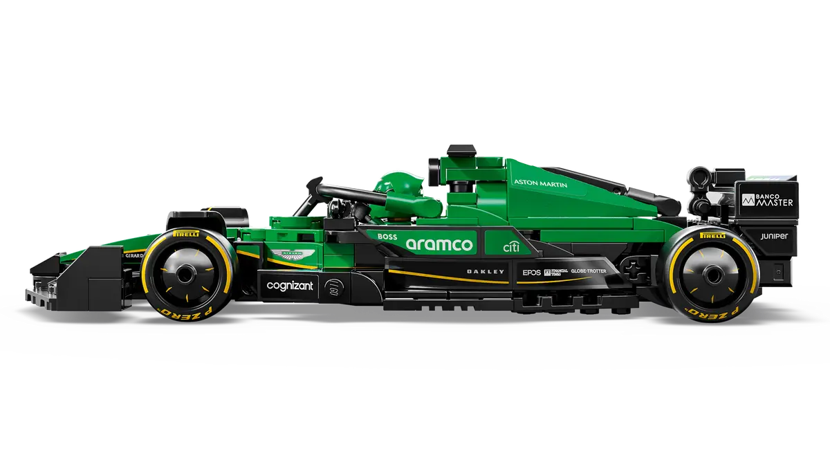 LEGO Speed Champions Aston Martin Aramco F1® AMR24 Race Car 269 Pieces Multicolour
