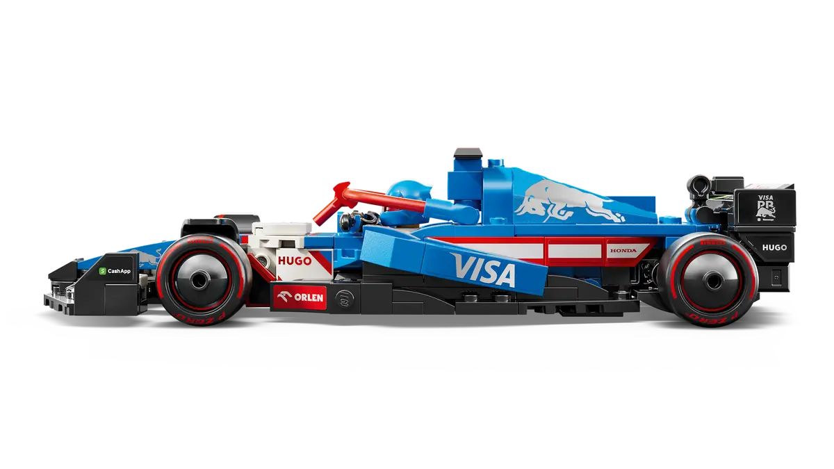 LEGO Speed Champions Visa Cash App RB VCARB 01 F1 Race Car 248 Pieces Multicolour
