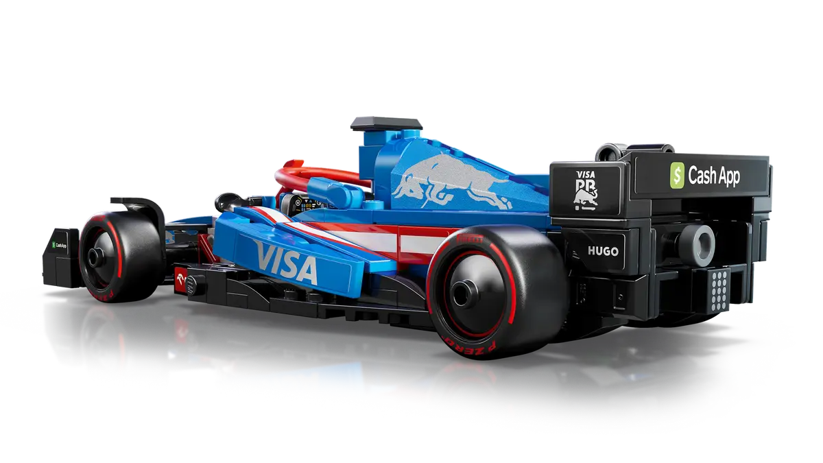 LEGO Speed Champions Visa Cash App RB VCARB 01 F1 Race Car 248 Pieces Multicolour