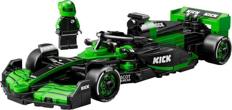 LEGO Speed Champions KICK Sauber F1 Team C44 Race Car 259 Pieces Multicolour