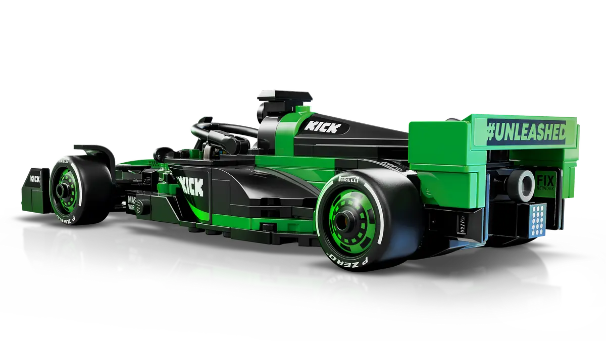 LEGO Speed Champions KICK Sauber F1 Team C44 Race Car 259 Pieces Multicolour