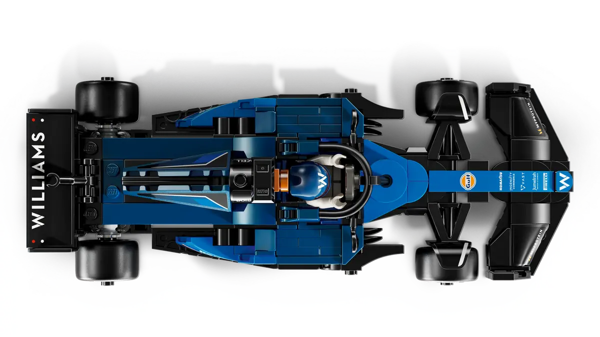LEGO Speed Champions Williams Racing FW46 F1 Race Car 263 Pieces Multicolour