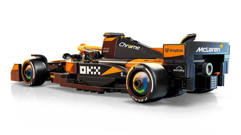 LEGO Speed Champions McLaren F1 Team MCL38 Race Car 269 Pieces Multicolour