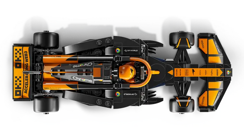 LEGO Speed Champions McLaren F1 Team MCL38 Race Car 269 Pieces Multicolour