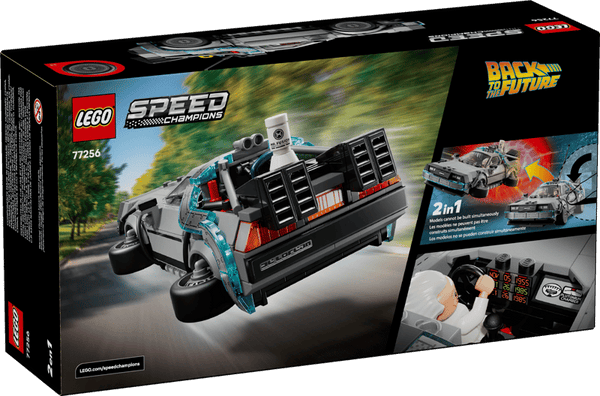 LEGO Speed Champions Time Machine from Back to the Future 9+ 77256