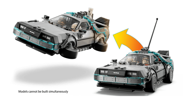 LEGO Speed Champions Time Machine from Back to the Future 9+ 77256