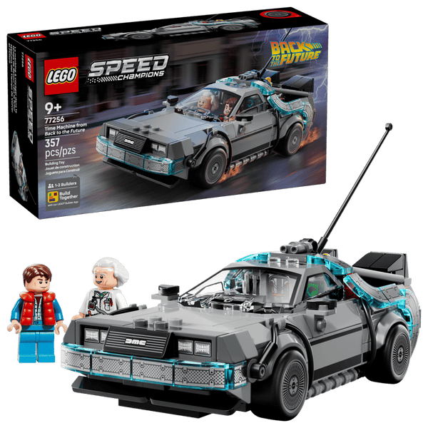 LEGO Speed Champions Time Machine from Back to the Future 9+ 77256