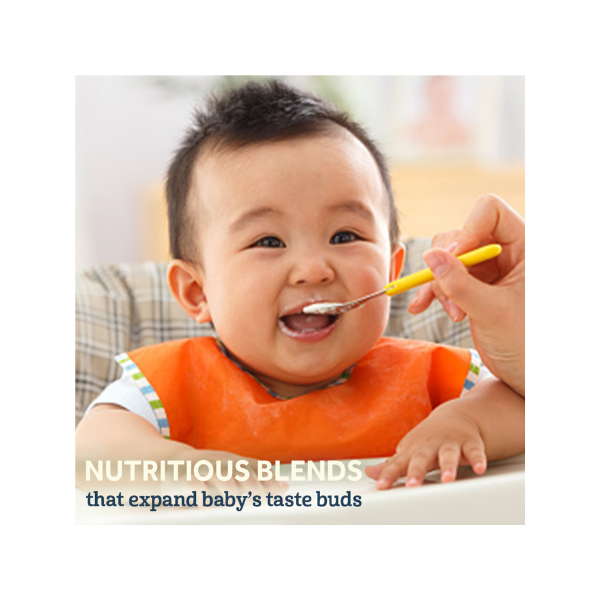 Gerber Probiotic Oatmeal, Lentil, Carrots & Apples
