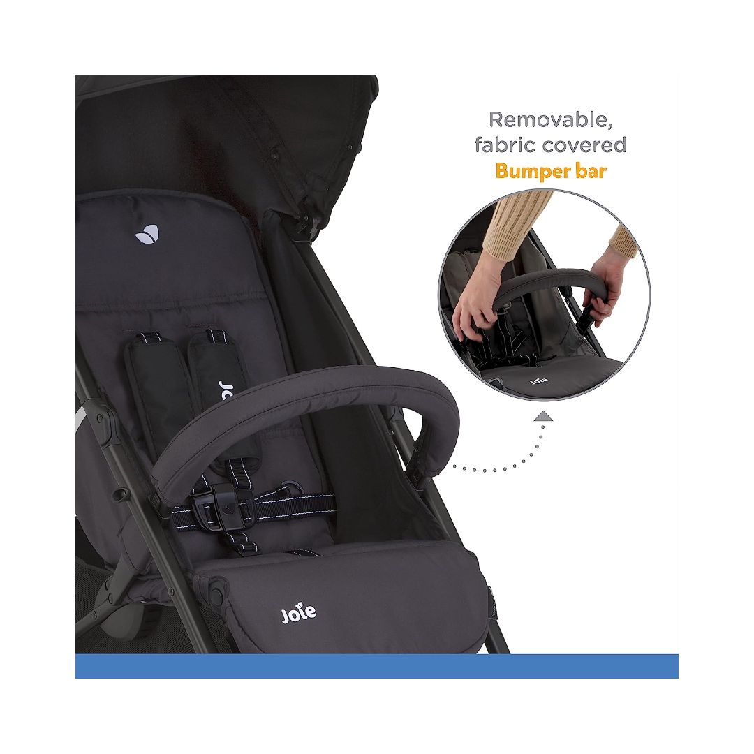 Joie Nitro™ LX Stroller – Two Tone Black