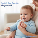 Hopop Silicone Baby Finger Toothbrush with Case Pack of 2