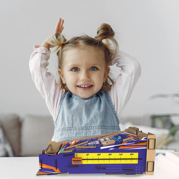 Webby Diy Wooden Marble Run Game