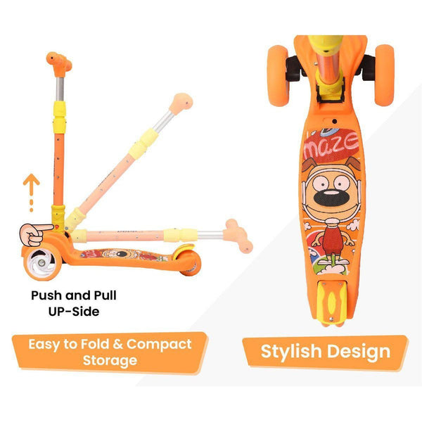 R For Rabbit Scooter Road Runner Orange