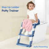 Hopop Toddler Potty Training Seat with Step Ladder - BLUE