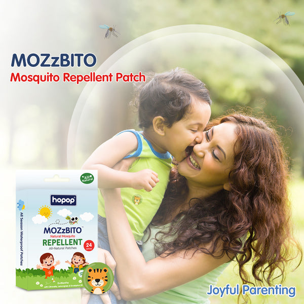 Hopop Mozzbito Natural Mosquito Repellent Patches 24 Patches – Multicolor