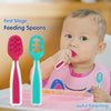Hopop First Stage Baby Feeding Spoon – Soft, Safe & Easy to Hold