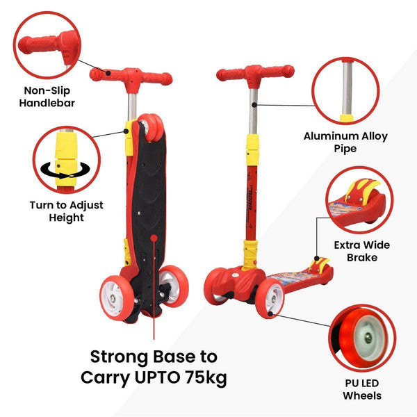 R For Rabbit Scooter Road Runner Red