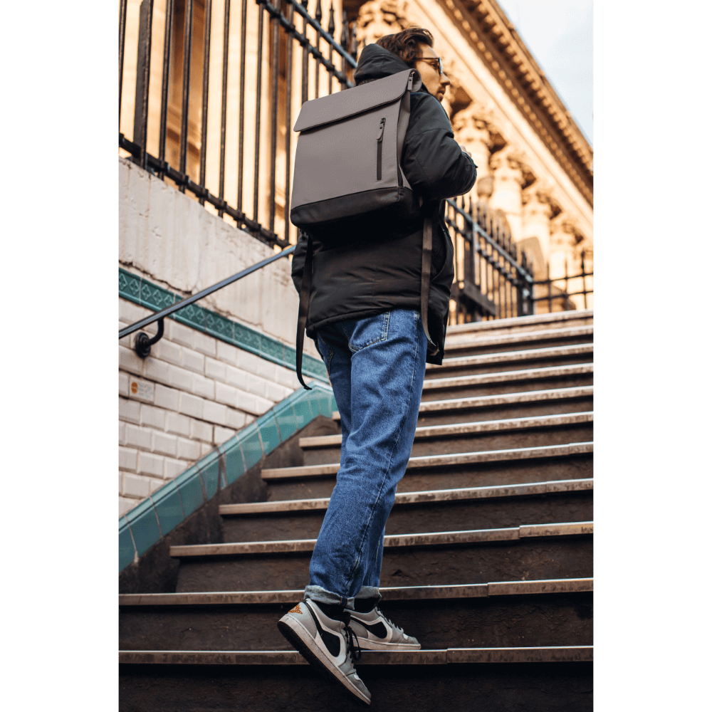 BÉABA Oslo Diaper Backpack 19L – Mineral Grey