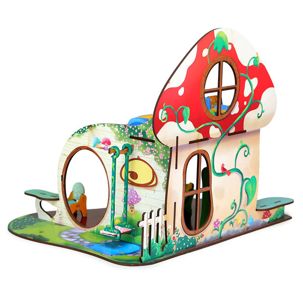 Webby Shroomy Land A Mystical World Wooden Doll House