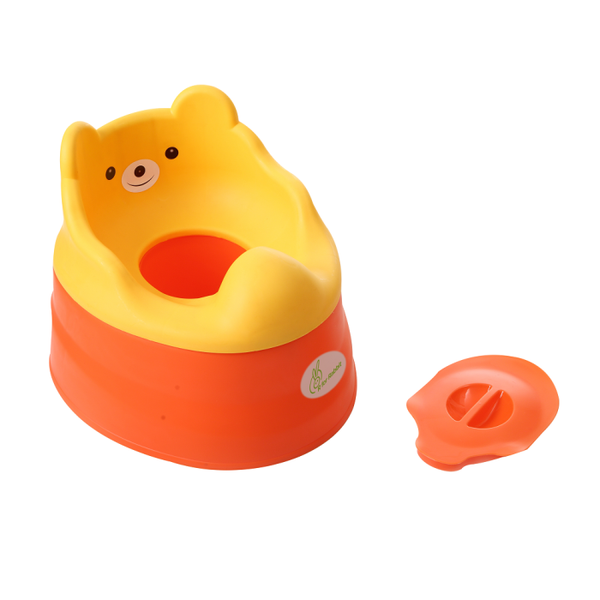 R For Rabbit Potty Seat Tiny Tots Orange Red