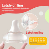 Pigeon Softlatch Peristaltic plus Nipple - 9M+ LL
