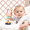 Hola Funny Horse Highchair Suction Activity Toy 13.5 x 12.5 x 25.5 cm Multicolor