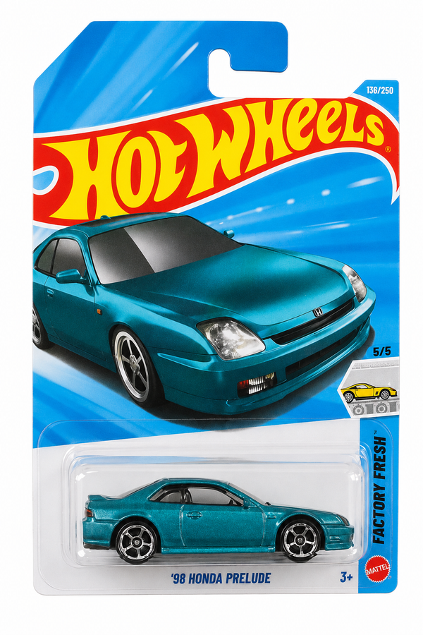 Hot Wheels 98 Honda Prelude