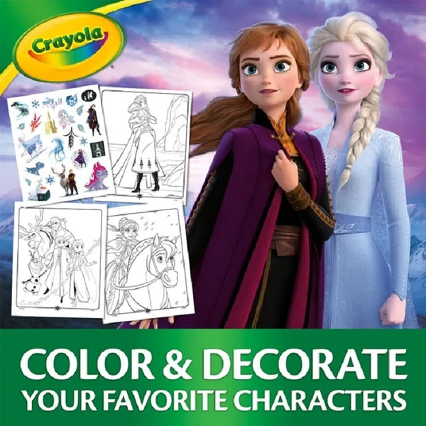 Crayola Frozen Color & Sticker Activity Set: Creative Coloring Book