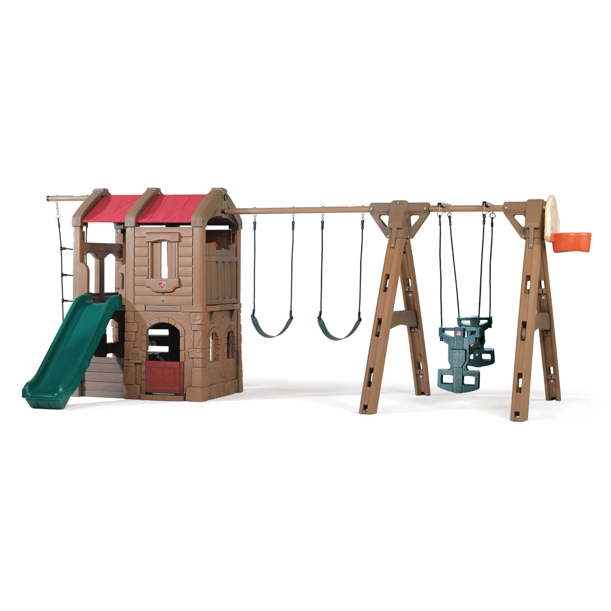 Step2 Naturally Playfull Adventure Lodge Play Center with Glider