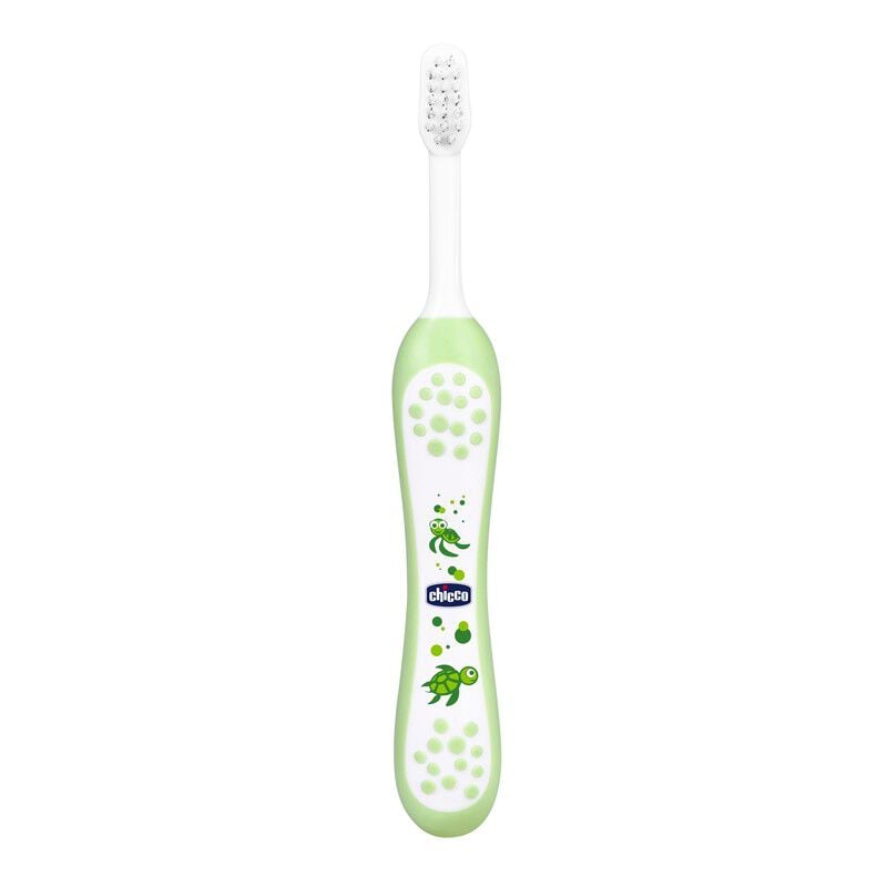 Chicco Baby Soft Toothbrush 6–36 Months Green
