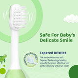 Chicco Baby Soft Toothbrush 6–36 Months Green