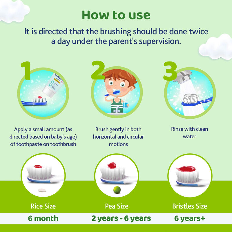 Chicco Baby Soft Toothbrush 6–36 Months Green