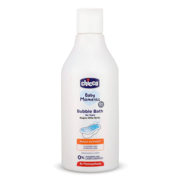 Chicco Bubble Bath with Peach Extracts 300ML 0M+