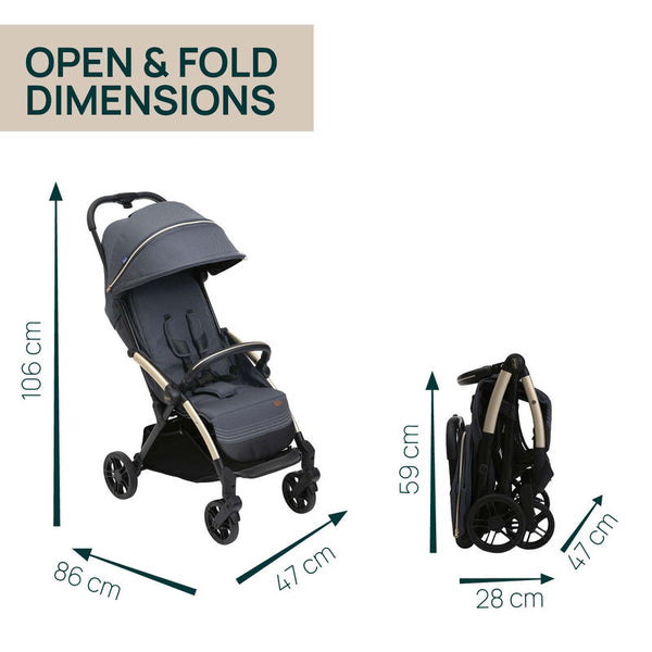 Chicco Stroller Goody Xplus Dark Shadow