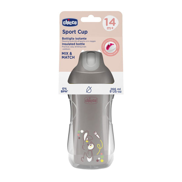 Chicco Sport Cup Grey 14M+ 266ML