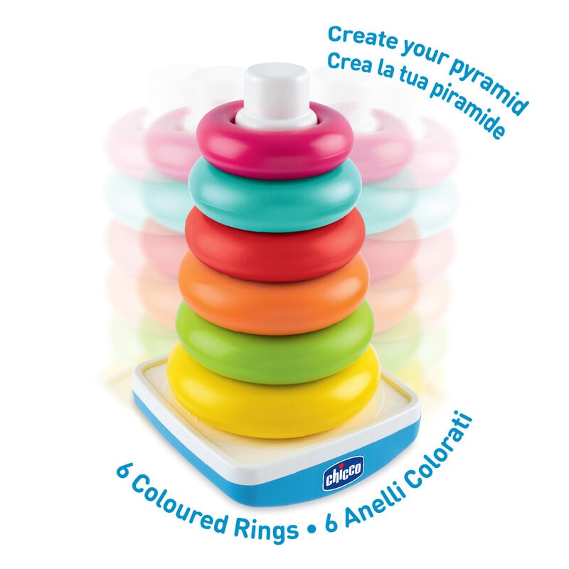 Chicco Ring Tower Smart2Play Toy One Size Multicolour