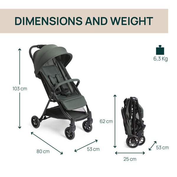Chicco Urbino Evergreen Stroller 0M+