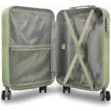 Striders Naruto Anime Kids Rolling Luggage 18 Inch Green