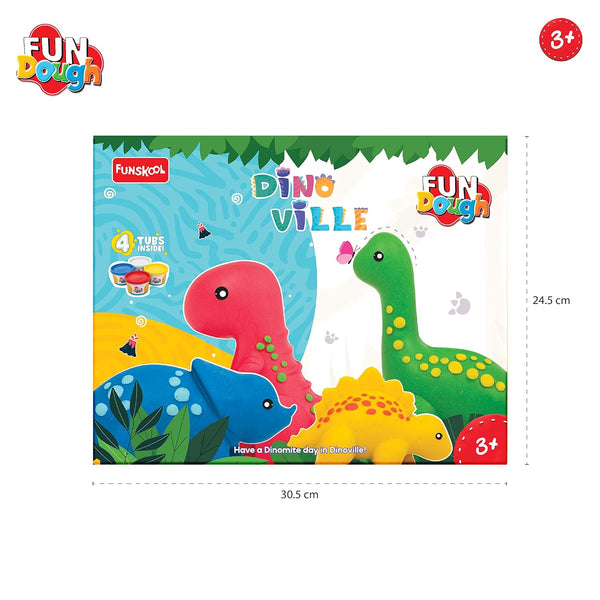 FunDough Clay Playset Dino Ville