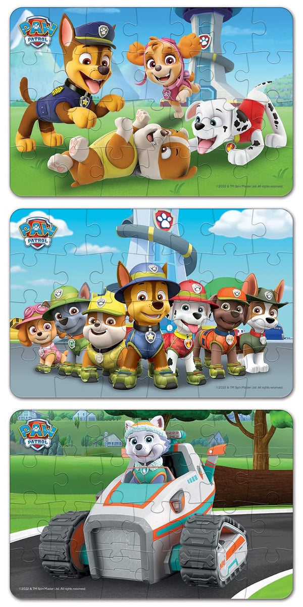 Frank Paw Patrol 3 Puzzles in 1 Jigsaw Puzzle 26Pcs