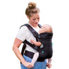 Infantino Carrier Flip 4-in-1 Light & Airy Convertible Black Denim