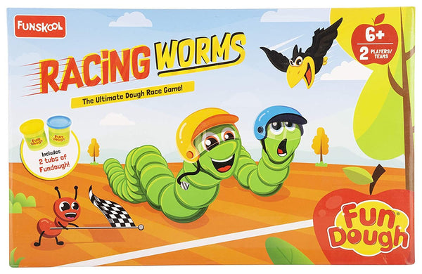 FunDough Clay Racing Worms