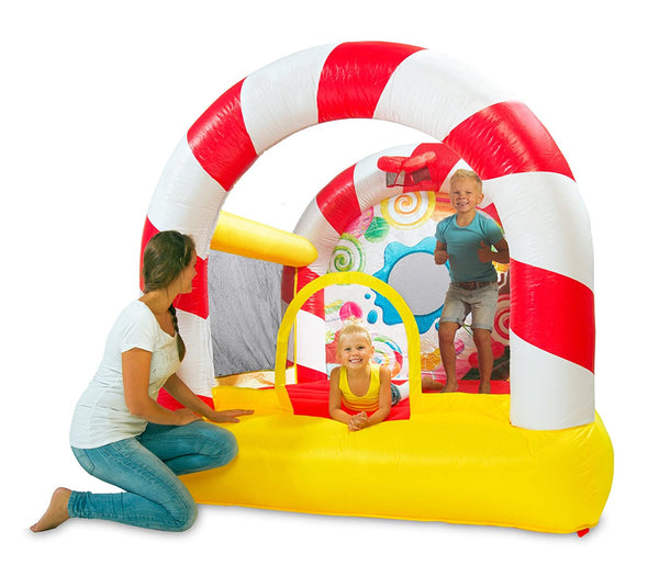 Plumplay Candy Bouncer with Inflator & Storage Bag