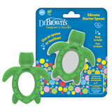Dr. Brown's Silicone Starter Spoon 4M+ Tortoise