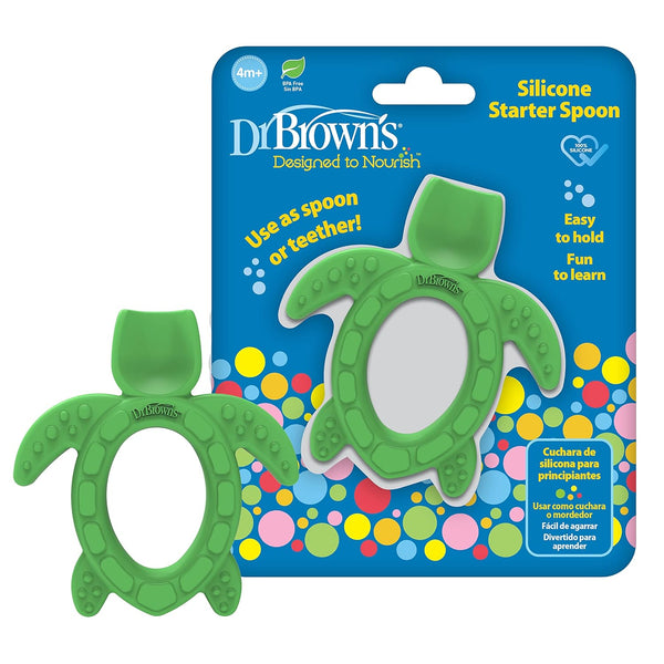 Dr. Brown's Silicone Starter Spoon Tortoise