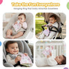 Soft Book for Babies, Crinkle Sensory With Rattle Sound Cloth, Soft Touch-and-Feel Fabric Book