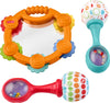 Fisher-Price Tambourine & Maracas Gift Set Pack of 3 Multicolour