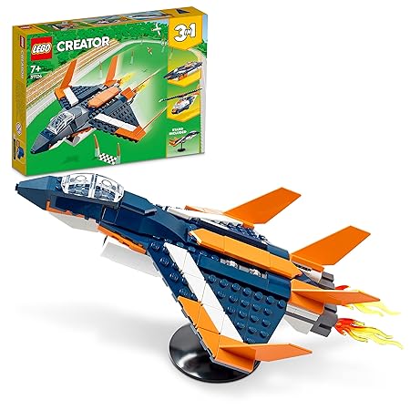 LEGO Creator Supersonic Jet 7+ 215Pcs 31126