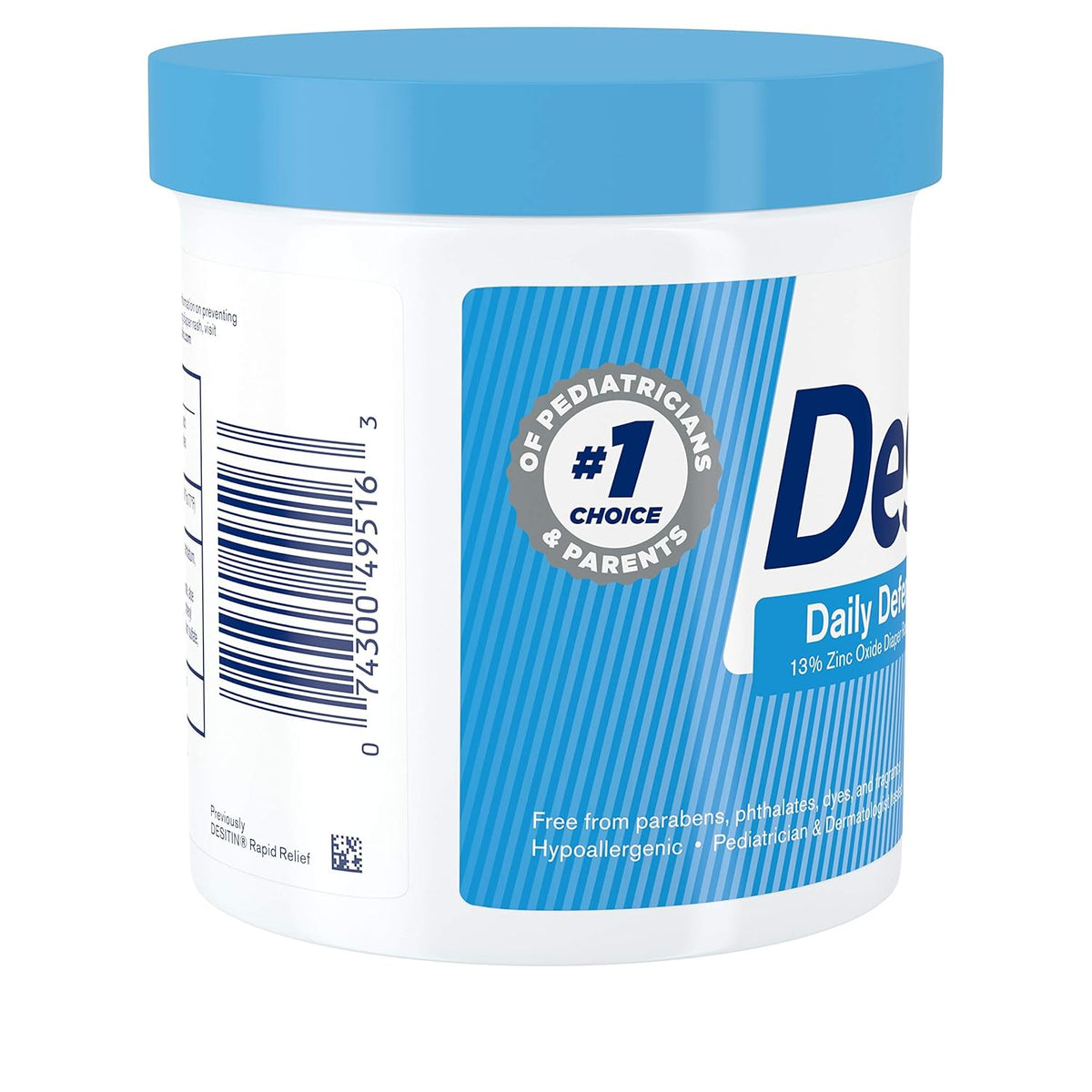 Desitin Daily Defense Diaper Rash Cream With Zinc Oxide - 16 Oz (454G)